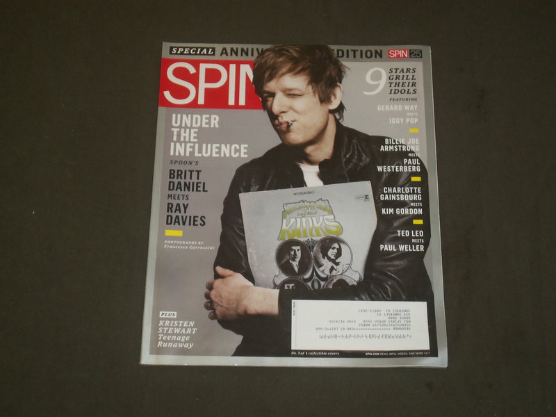 2010 APRIL SPIN MAGAZINE - BRITT DANIEL COVER - GREAT PHOTOS - B 2091