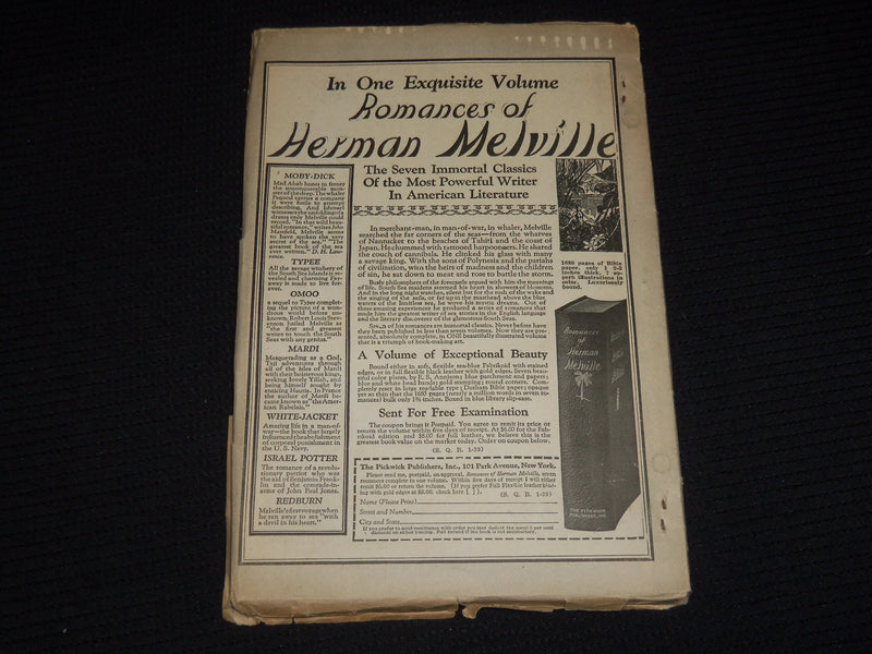 1929 JANUARY THE STANDARD QUARTERLY REVIEW - VOLUME 1 NO. 3 - SP 4862S