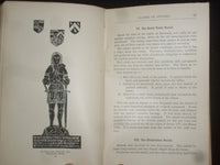 1898 MONUMENTAL BRASSES HARDCOVER BOOK BY REV. HERBERT W. MACKLIN - KD 9261