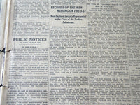 1925 SEPTEMBER 27 NEW YORK TIMES - DIVER FINDS TORN HULL OF SUNKEN S-51- NT 7200