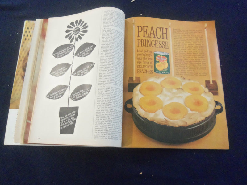 1963 APRIL GOOD HOUSEKEEPING MAGAZINE - NICE COVER, ARTICLES & ADS - F 252O