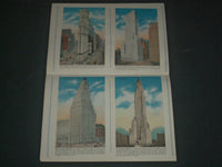 1940'S NEW YORK THE WONDER CITY VIEW BOOK - ILLUSTRATED IN COLORS - J 3950