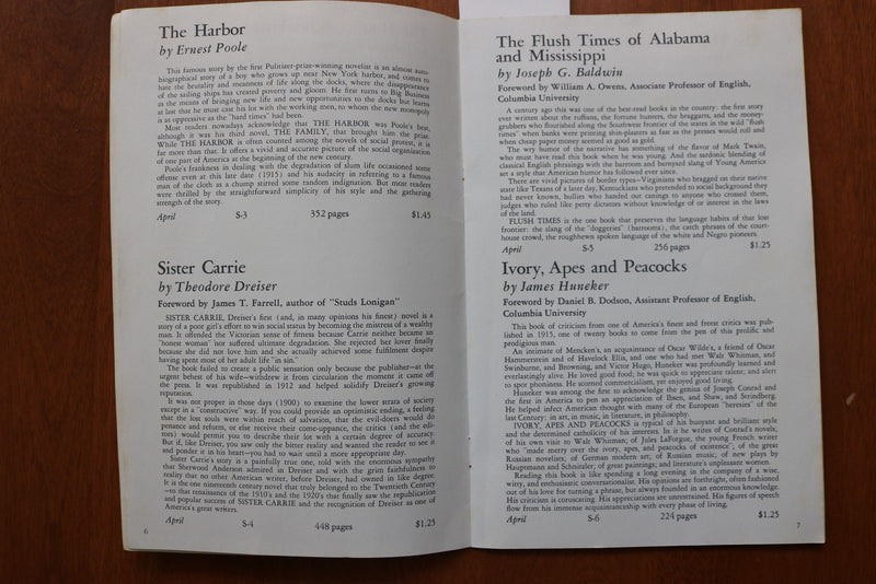 1957 SPRING SAGAMORE PRESS AMERICAN CENTURY SERIES - SOFTCOVER BOOK - K 3169