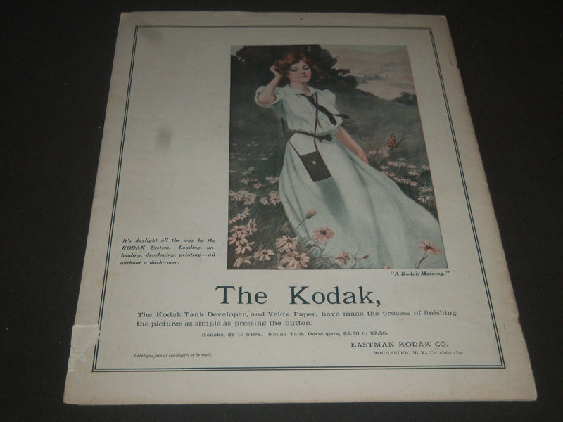 1906 JULY 14 THE SATURDAY EVENING POST MAGAZINE - ILLUSTRATED COVER- SP 980