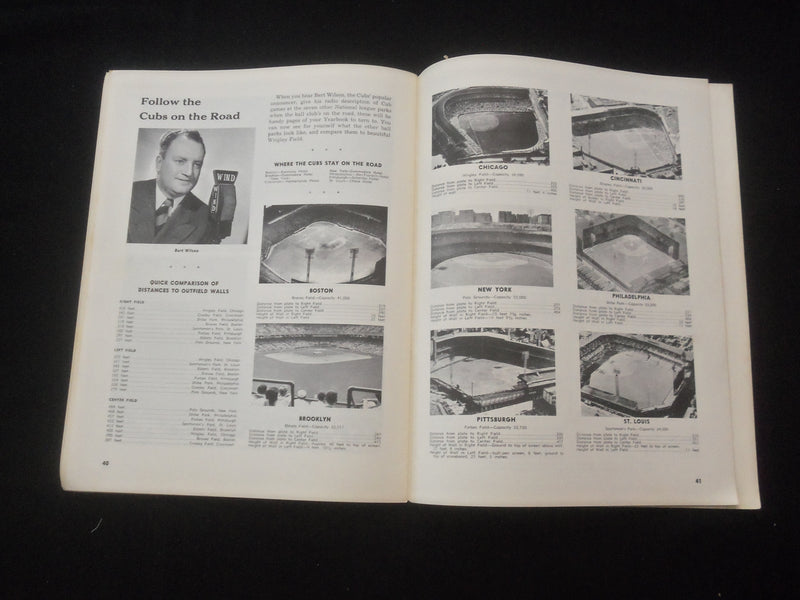 1950 CHICAGO CUBS YEAR BOOK - J 7850