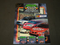 2001 MBNA 400 DOVER DOWNS INTERNATIONAL SPEEDWAY PROGRAM & PATCH - J 3793