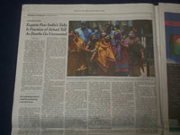 2021 APRIL 25 NEW YORK TIMES - AS VIRUS RAVAGES INDIA, TRUE TOLL IS UNDERCOUNTED