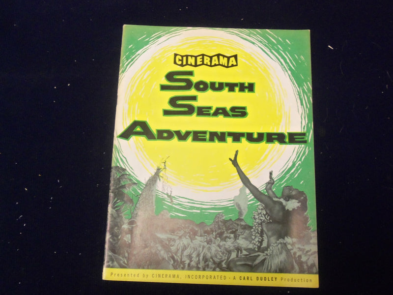 1950'S SOUTH SEAS ADVENTURE SOUVENIR SHOW PROGRAM - J 5017