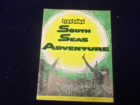 1950'S SOUTH SEAS ADVENTURE SOUVENIR SHOW PROGRAM - J 5017