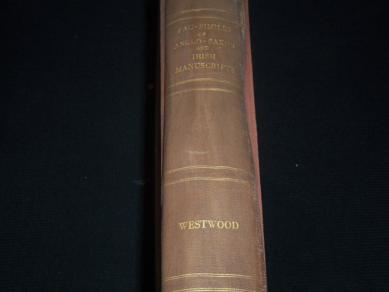 1868 MINIATURES & ORNAMENTS OF ANGLO-SAXON & IRISH MANUSCRIPTS - WESTWOOD- Z 253
