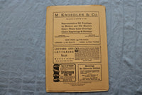 1907 DECEMBER MASTERS IN ART ILLUSTRATED MONOGRAPHS - JAMES WHISTLER - ST 5508Q