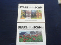 1996-2000 START WITH A SCAN SOFTCOVER BOOKS - LOT OF 2 - ASHFORD & ODAM -KD 8199