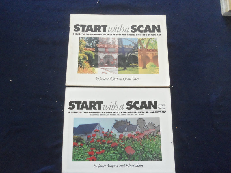 1996-2000 START WITH A SCAN SOFTCOVER BOOKS - LOT OF 2 - ASHFORD & ODAM -KD 8199