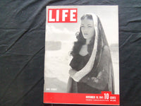 1941 NOVEMBER 10 LIFE MAGAZINE - GENE TIERNEY - L 260