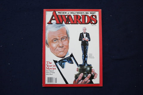 1981 AWARDS MAGAZINE - JOHNNY CARSON COVER - E 18878