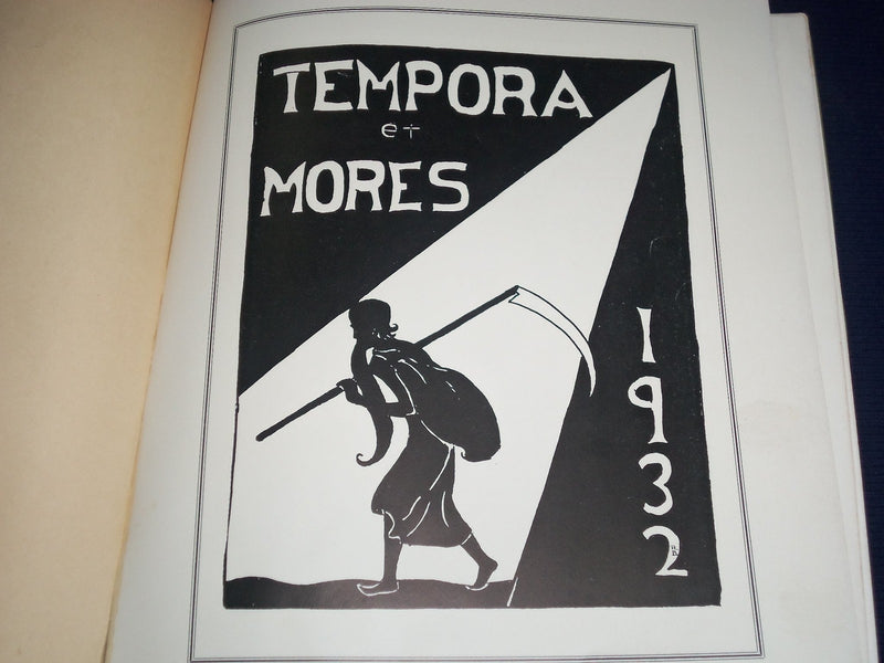 1932 TEMPORA ET MORES OAKLAND GIRLS SCHOOL YEARBOOK - PLAINFIELD NJ - YB 486