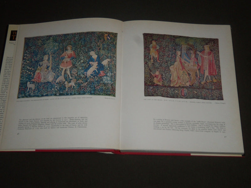 1977 THE BOOK OF TAPESTRY HARDCOVER BOOK - NICE PRINTS - I 527