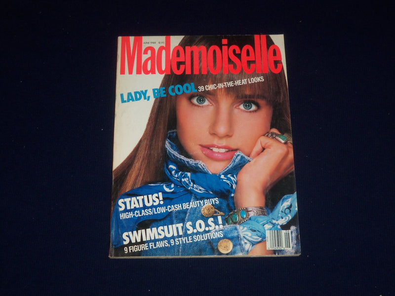 1988 JUNE MADEMOISELLE MAGAZINE - ROBERTA CHIRKO COVER - SP 4998