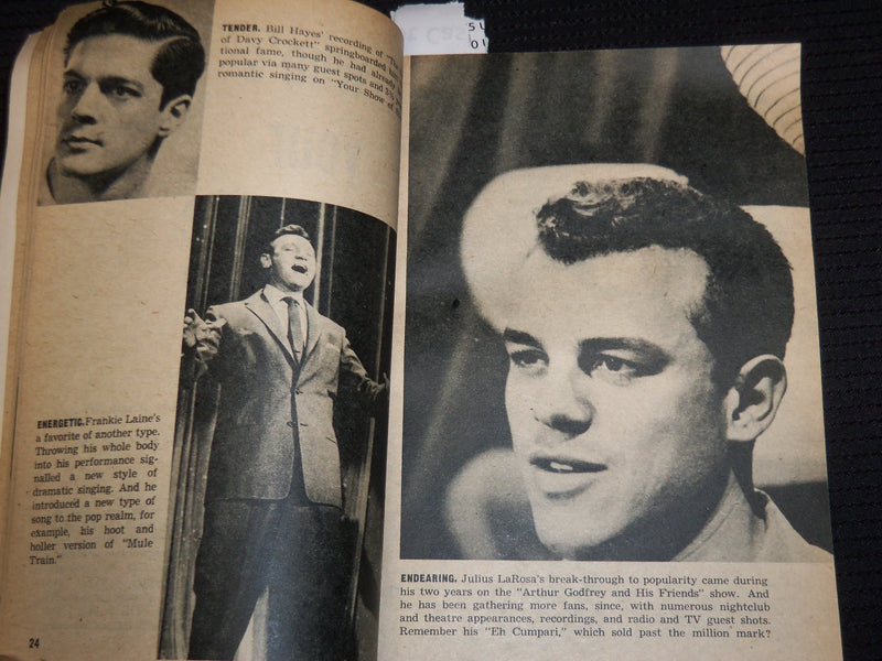 1955 DECEMBER COMPACT YOUNG PEOPLE'S DIGEST MAGAZINE - JULIUS LA ROSA - SP 4862B