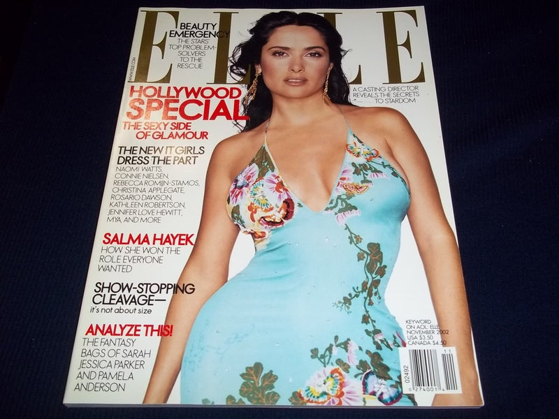 2002 NOV ELLE MAGAZINE - SALMA HAYEK - II 7243
