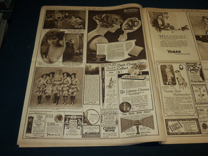 1917 NOVEMBER 18 NEW YORK TIMES ROTO PICTURE SECTION - LENINE & TROTZKY- NT 9374