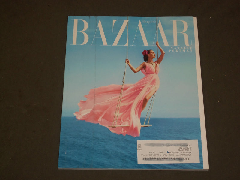 2015 AUGUST HARPER'S BAZAAR MAGAZINE - NATALIE PORTMAN COVER - B 3677