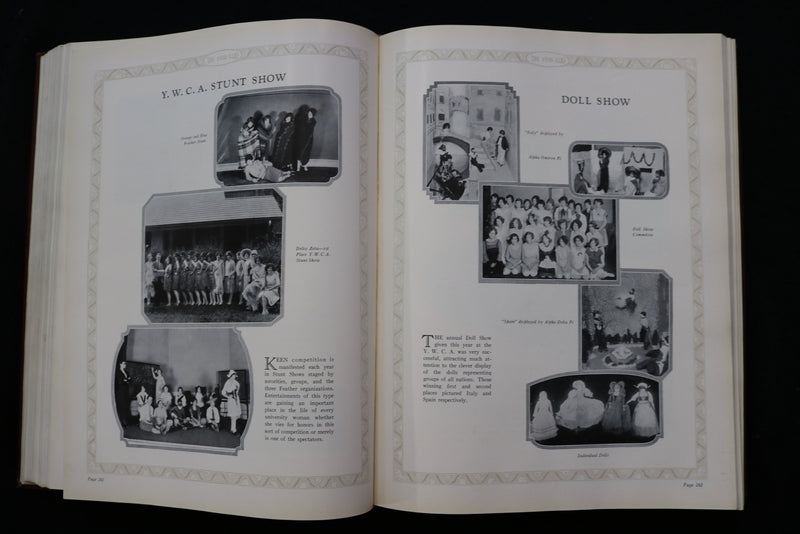 1928 THE ILLIO UNIVERSITY OF ILLINOIS YEARBOOK - URBANA-CHAMPAIGN, IL - YB 3533