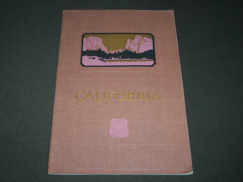 1930 CALIFORNIA UNION PACIFIC SYSTEM BOOK - NICE PHOTOS - J 3167