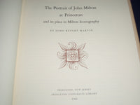 1961 THE PORTRAIT OF JOHN MILTON AT PRINCETON BY JOHN RUPERT MARTIN - KD 2221