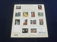 2008 THE READING WOMAN CALENDAR - GREAT PAINTINGS - ST 2648C