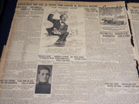 1910 APRIL 11 THE BOSTON HERALD NEWSPAPER - REULBACH IS CRITICALLY ILL - BH 400
