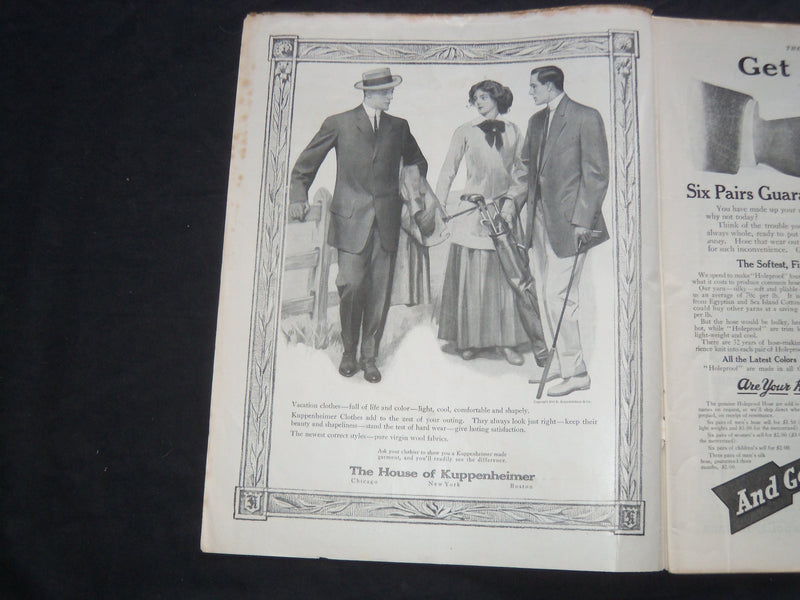 1910 MAY 28 THE SATURDAY EVENING POST MAGAZINE - ILLUSTRATED COVER - SP 482