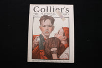 1920 MAY 22 COLLIER'S MAGAZINE - BOYS PLAYING BASEBALL COVER - E 10981