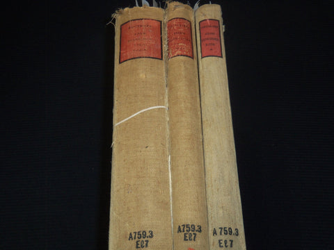 1936-1952 DER MALER VON FRANKFURT GERMAN VOLUME SET OF 3 -ADAM ELSHEIMER - Z 189