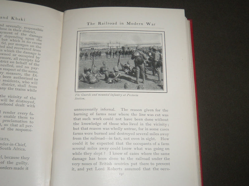 1901 BLUE SHIRT AND KHAKI BY JAMES F. J. ARCHIBALD BOOK - NICE PHOTOS - KD 4492
