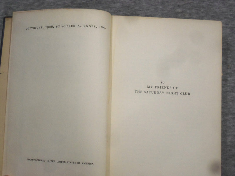 1926 ALCOHOL AND LONGEVITY BY RAYMOND PEARL - KD 2758G