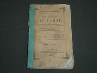 1856 PETITE MONOGRAPHIE DU TABAC BOOK - FRENCH - MONOGRAPHIES MONOPOLES - J 4763