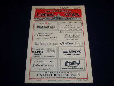 1960 DECEMBER 17 ILLUSTRATED LONDON NEWS MAGAZINE - PRESIDENT DE GAULLE - E 8059