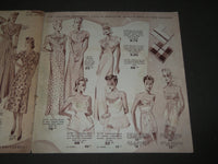 1939 SPRING-SUMMER AU PRINTEMPS - ETE FRENCH CATALOGUE - NICE ILLUS. - FR 1281
