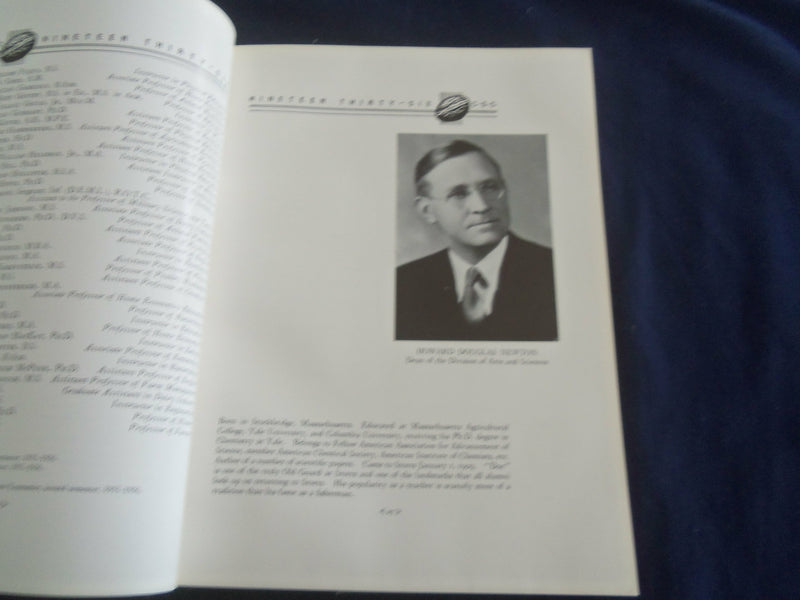 1936 THE NUTMEG CONNECTICUT STATE COLLEGE YEARBOOK - STORRS, CT - YB 2630