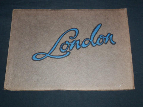1900'S LONDON CITY VIEW BOOK - GREAT PHOTOS - SOFTCOVER - J 8684