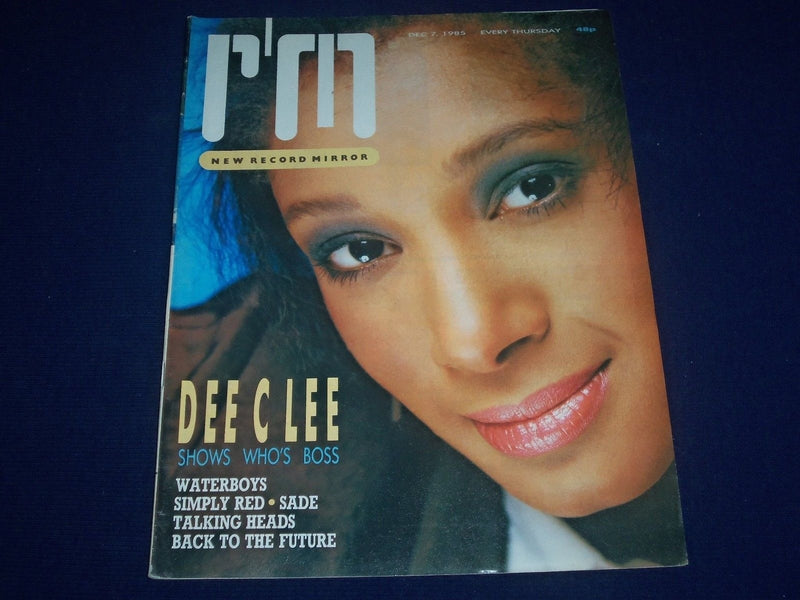1985 DEC 5 RECORD MIRROR MAGAZINE - DEE C LEE COVER - WHITNEY HOUSTON - J 958