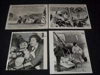 LADY BIRD JOHNSON WIRE PHOTOS LOT OF 9 - 8x10 - #102