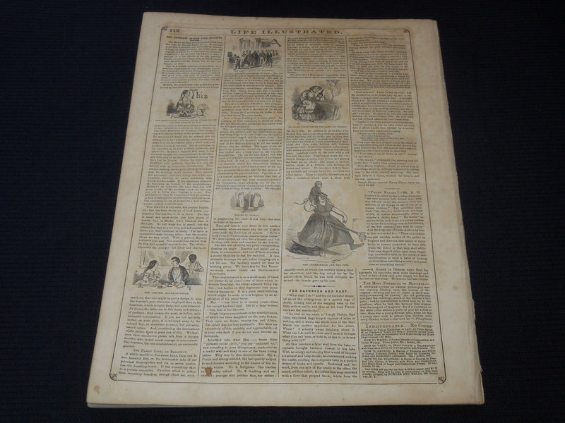 1857 AUGUST 1 LIFE ILLUSTRATED NEWSPAPER - AN ASSEMBLY AT NEWPORT - NP 5925