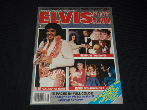 1980 NO. 5 MODERN SCREEN - ELVIS PHOTO ALBUM MAGAZINE - ELVIS PRESLEY - E 15463