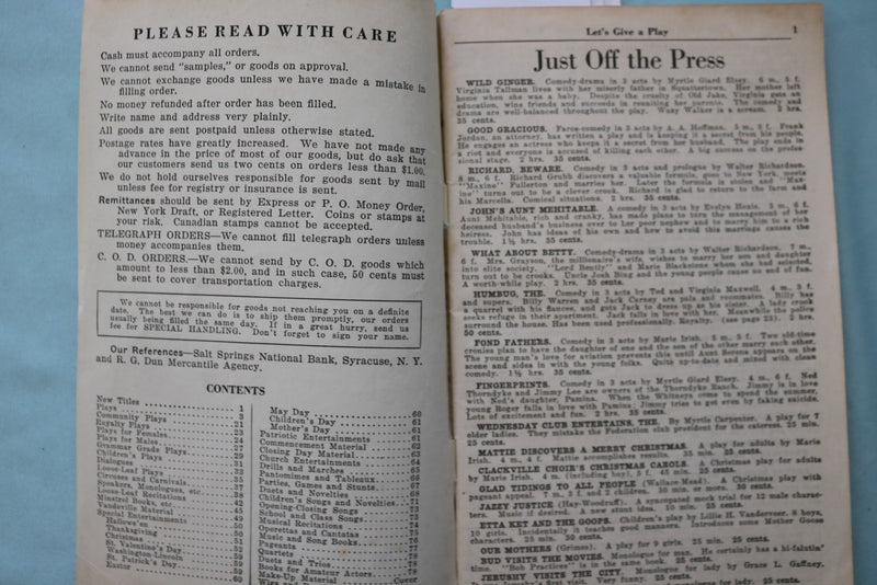 1929 BUGBEE'S ANNUAL GUIDE SOFTCOVER BOOK - SYRACUSE, NY - K 3435