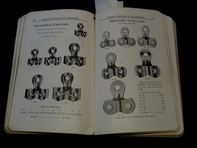 1926 GUMMEY MCFARLAND & CO. CATALOG - PHILADELPHIA - J 7414