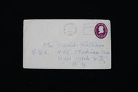 1962 KITTY CARLISLE HART SIGNED NOTES & ENVELOPE - LOT OF 3 - K 2778