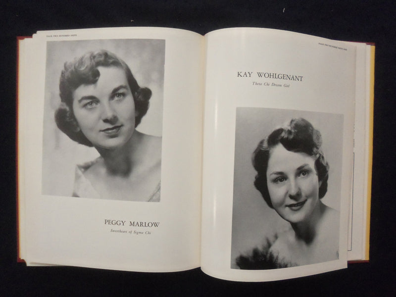 1956 THE SENTINAL MONTANA STATE UNIVERSITY YEARBOOK -MISSOULA, MONTANA - YB 3295