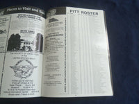 1982 NOV 13 FOOTBALL GAME PROGRAM - ARMY VS UNIV PITTSBURGH - MARINO - ST 6044P